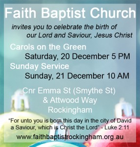 Christmas 2014 Services
